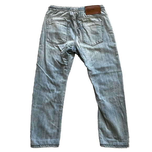 ONE TEASPOON Women's Shabbies Drawstring Boyfriend Jeans Size XS Comfy Trendy - Picture 2 of 9